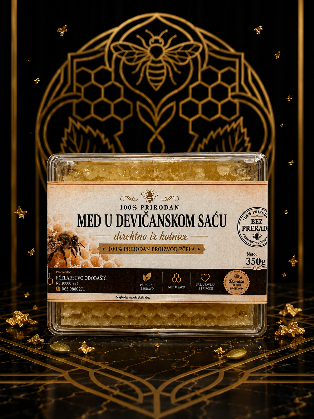 Med u devičanskom saću 350g